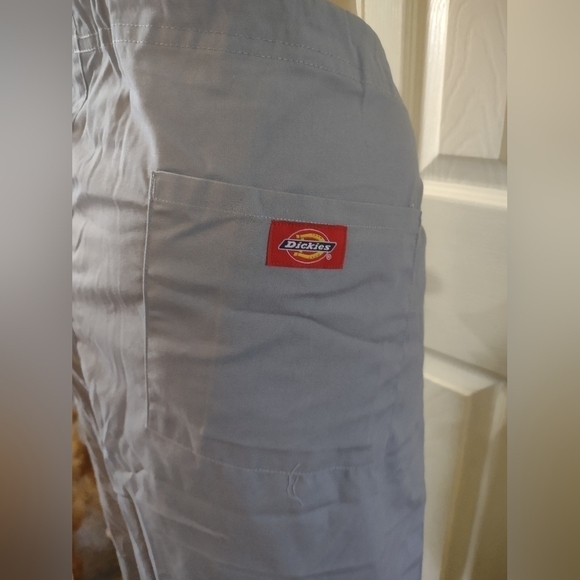 NWT Dickies nurse medical plus size 2xl unisex scrub uniform pants draw string - Picture 5 of 7